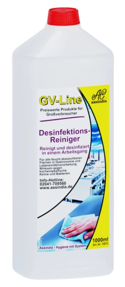 Assindia Deso LBM II Desinfektionsreiniger 5l -Sauberkeit Und Hygiene 05c5d131 9057 4540 8177 db1300218c2f