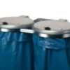 Müllsackhalter, 2x120l, BxT 800x530mm, Deckel Kunststoff Silber 1 Müllsackhalter, 2x120l, BxT 800x530mm, Deckel Kunststoff Silber -Sauberkeit Und Hygiene 0931a77b 076b 460f abf0 b604461acb30 1