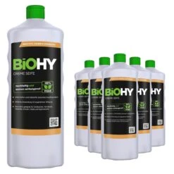 BiOHY Creme Seife (10l Kanister) | Hautschonende, Rückfettende Und Geruchsneutrale Handseife PHOSPHATFREI | Ohne Parfüm Und Farbstoffe -Sauberkeit Und Hygiene 10d145aa fd66 4f72 a2c6 19234a3c4e56 5
