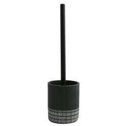 Spirella® Toilettenbürsten-Garnitur „Yuma“, WC-Bürste, Toilettengarnitur Aus Kunststoff Und Bambus, Weiß/schwarz -Sauberkeit Und Hygiene 10e05bb2 bedc 4488 a53d 6ffd6a92d3f6