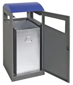 Abfalltrennung A³, Anthrazitgrau/5010, Verz. Innenbehälter, 90 Liter -Sauberkeit Und Hygiene 116dfa4d 2f6c 4708 93d2 1f2996847e12
