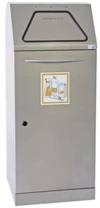 Wertstoffbehälter, nicht brennbar, 1x75l, HxBxT 1000x400x380mm, Innenbehälter Stahl, Korpus Stahl RAL7035 Wertstoffbehälter, Nicht Brennbar, 1x75l, HxBxT 1000x400x380mm, Innenbehälter Stahl, Korpus Stahl RAL7035 -Sauberkeit Und Hygiene 12db3964 ca6b 40ba 88bc 1632ef9150e0