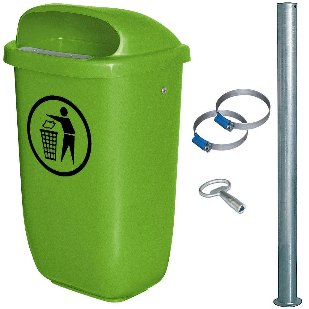 BRB Abfallbehälter für den Außenbereich, 50 Liter, nach DIN 30713, Farbe: orange BRB Abfallbehälter Für Den Außenbereich, 50 Liter, Nach DIN 30713, Farbe: Orange -Sauberkeit Und Hygiene 1e2ddea0 fe9e 4fa0 8537 d9e66c2c325f