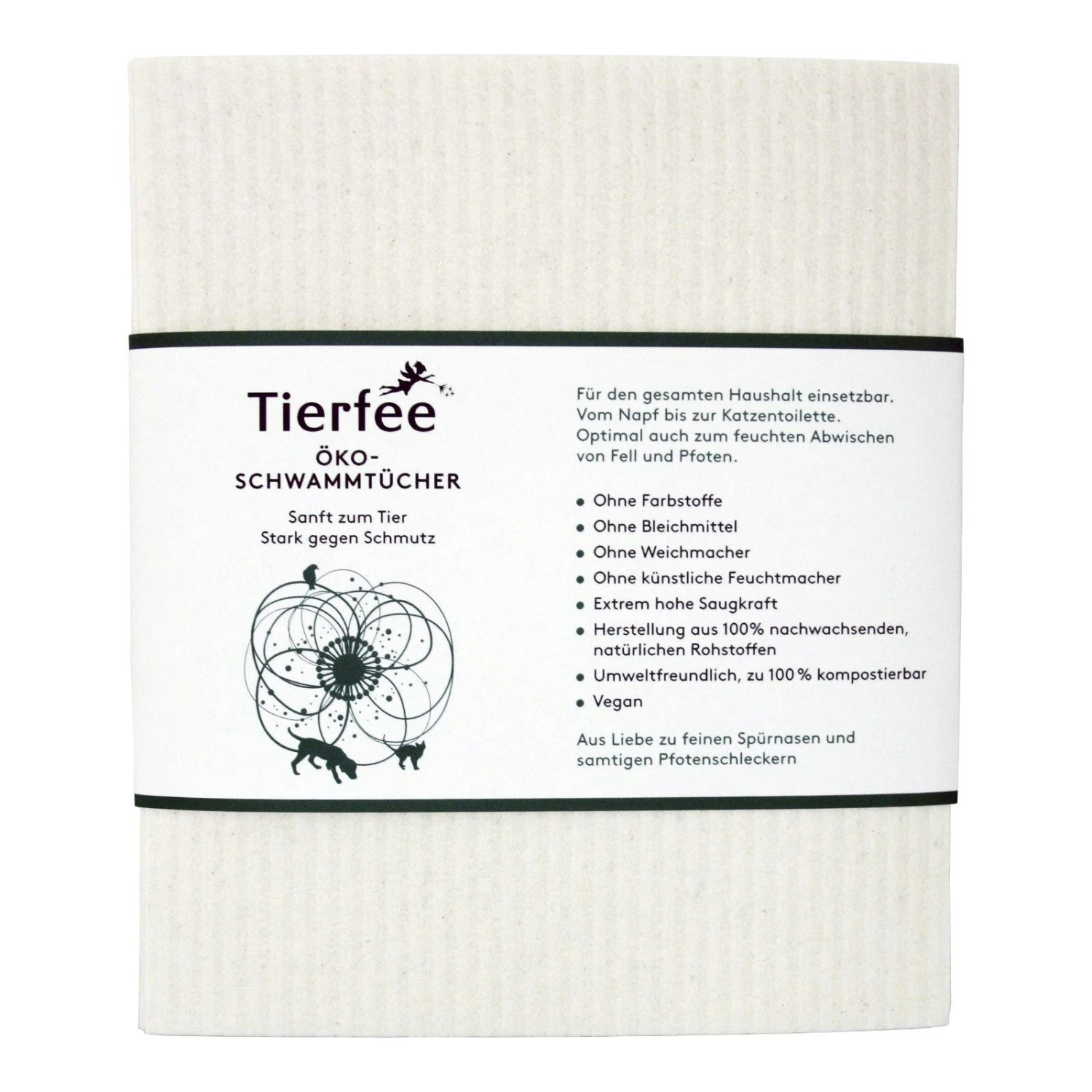 Tierfee Öko-Schwammtuch 60 x 80 cm - 5 Stück Tierfee Öko-Schwammtuch 60 X 80 Cm - 5 Stück -Sauberkeit Und Hygiene 35b0361d 7e57 4ed7 8190 be9056268d52 2