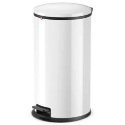 Hailo Tretmülleimer Pure Größe L 25 L Weiß 0530-030
