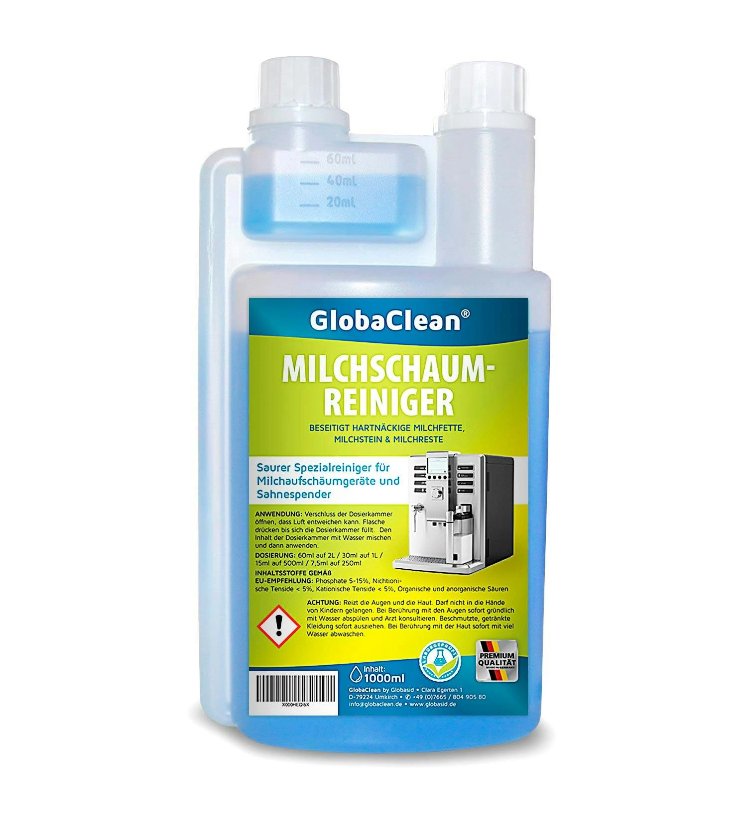 Milchschaumreiniger, Cappuccino Reiniger, Milchsystemreiniger,1l Milchschaumreiniger, Cappuccino Reiniger, Milchsystemreiniger,1l -Sauberkeit Und Hygiene 44c58a87 50e9 4cb7 ba77 64e1cfdee774