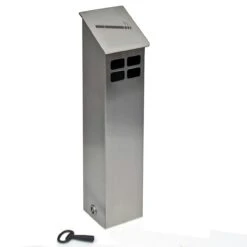 Wandaschenbecher Aluminium Wandmontage Quadratisch Schwarz -Sauberkeit Und Hygiene 47dcddcd c676 4677 9239 cc83bebe3528 1