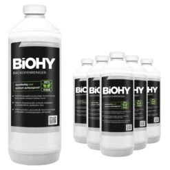 BiOHY Backofenreiniger Hochkonzentrat (9x1l Flasche) | Profi Grillreiniger, Fettlöser EXTRA STARK | Zur Einfachen Und Schnellen Ofenreinigung -Sauberkeit Und Hygiene 56aaaaa6 645a 4d16 8c63 889c9d457799 4