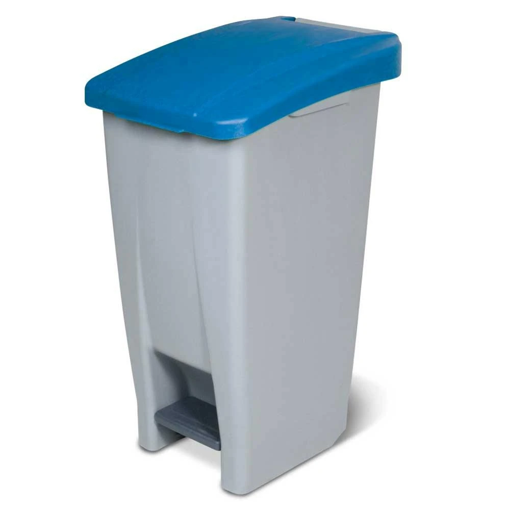 Tretabfalleimer mit Rollen, Inhalt 60 Liter, HxBxT 700 x 380 x 490 mm, Korpus grau/Deckel gelb Tretabfalleimer Mit Rollen, Inhalt 60 Liter, HxBxT 700 X 380 X 490 Mm, Korpus Grau/Deckel Gelb -Sauberkeit Und Hygiene 56d5943a 7d04 4439 b379 fb4ecf1c5b28