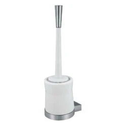 Spirella WC-Garnitur, WC-Bürste, Toilettenbürste Aus Porzellan Und Robustem Edelstahl - Zur Wandmontage