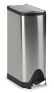 Tretabfallsammler, 1x11/1x19l, HxBxT 440x470x250mm, Innenbehälter Kunststoff, Korpus Edelstahl, Deckel Kunststoff, Bodenring HAILO Tretabfallsammler, 1x11/1x19l, HxBxT 440x470x250mm, Innenbehälter Kunststoff, Korpus Edelstahl, Deckel Kunststoff, Bodenring -Sauberkeit Und Hygiene 81482522 e1b7 4d4e 8f13 f7d5bc78c43c