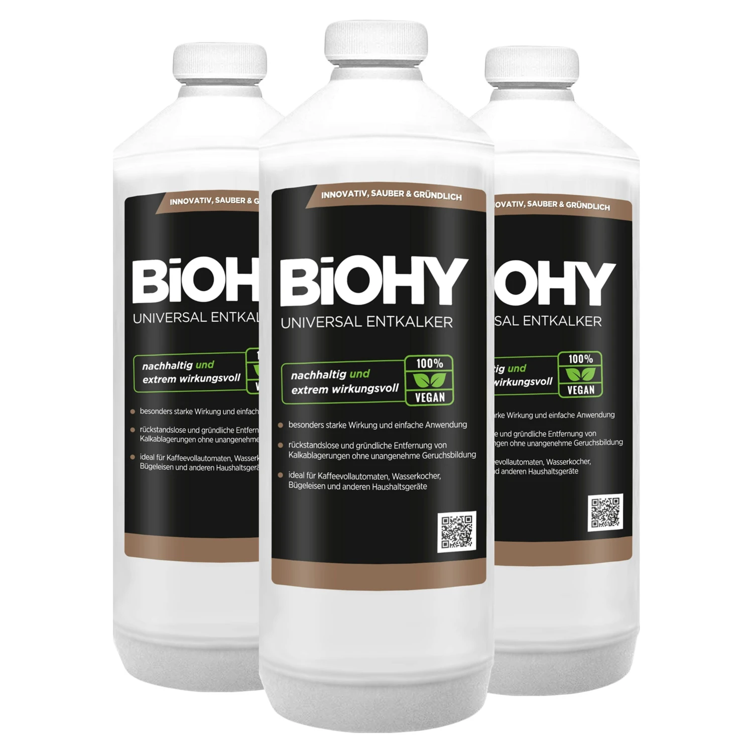 BiOHY Universal Entkalker (3x1l Flasche) | Konzentrat für 20 Entkalkungsvorgänge pro Flasche | Kompatibel mit allen Kaffeevollautomaten BiOHY Universal Entkalker (3x1l Flasche) | Konzentrat Für 20 Entkalkungsvorgänge Pro Flasche | Kompatibel Mit Allen Kaffeevollautomaten -Sauberkeit Und Hygiene 849facac 392b 4ec9 a416 517ab5b00d98 6