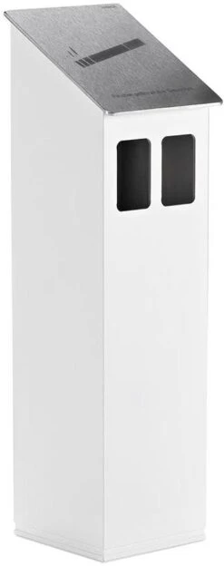 Wandaschenbecher Aluminium Wandmontage Quadratisch Schwarz -Sauberkeit Und Hygiene 874d9b8b 803f 4600 bbee 569cf423199d 1