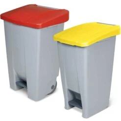 BRB 2 Tretabfallsammler Korpus Grau, 60 Liter Deckel Blau + 80 Liter Deckel Rot 4 BRB 2 Tretabfallsammler Korpus Grau, 60 Liter Deckel Blau + 80 Liter Deckel Rot -Sauberkeit Und Hygiene 8938c2f3 b229 4bf0 82ff f52f90d75a42