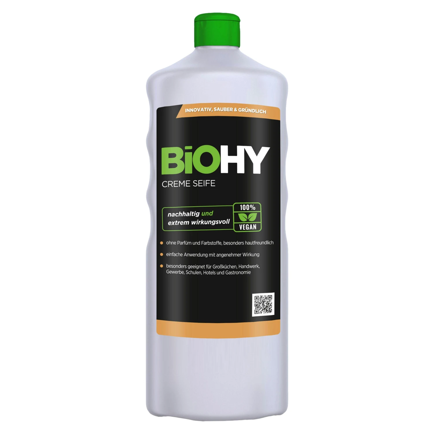 BiOHY Creme Seife (3x1l Flasche) | Hautschonende, rückfettende und geruchsneutrale Handseife PHOSPHATFREI | Ohne Parfüm und Farbstoffe BiOHY Creme Seife (3x1l Flasche) | Hautschonende, Rückfettende Und Geruchsneutrale Handseife PHOSPHATFREI | Ohne Parfüm Und Farbstoffe -Sauberkeit Und Hygiene 8c8614a5 6d88 4e17 ad3b 447158dc7d04 2