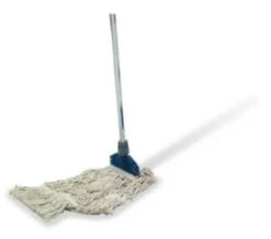 Breitwischmopp-Set, B 400mm, Microfaser-Mopp, Alu-Stiel, Mopp Weiß/blau -Sauberkeit Und Hygiene 9555e989 3e01 4d7e b298 08bff4bb1a69 1