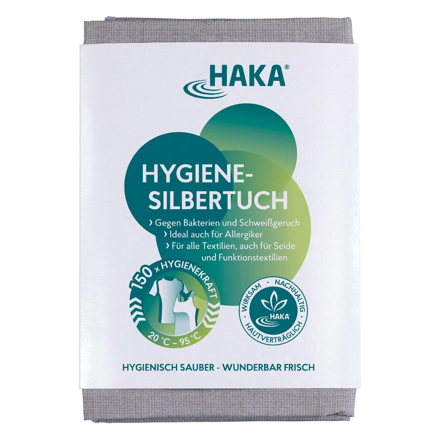 HAKA Silbertuch, 1 Stk.