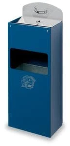 Kombiascher, HxBxT 500x200x125mm, Wandbefestigung, Korpus Stahl silber Kombiascher, HxBxT 500x200x125mm, Wandbefestigung, Korpus Stahl Silber -Sauberkeit Und Hygiene 981a6da8 f967 4834 bab4 86b810cc1766 1