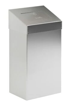 Geräumiger Abfallbehälter VB 907000 - Matt Edelstahl Fpp -Sauberkeit Und Hygiene 9acb18ea b7da 4811 baaf 4e6d62e8bcb0