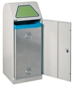 Wertstoffbehälter, nicht brennbar, 1x75l, HxBxT 1000x400x380mm, Innenbehälter Stahl, Korpus Stahl RAL7035 Wertstoffbehälter, Nicht Brennbar, 1x75l, HxBxT 1000x400x380mm, Innenbehälter Stahl, Korpus Stahl RAL7035 -Sauberkeit Und Hygiene a0714061 74df 4f41 8fe0 ae056ae4d16a