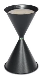 Standascher, HxØ 960x440mm, Stahl, Korpus silber, Eieruhrform, m. Schutzdach Standascher, HxØ 960x440mm, Stahl, Korpus Silber, Eieruhrform, M. Schutzdach -Sauberkeit Und Hygiene a9f24553 c2c5 485b 90f8 3fa37b333a88 1