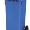 Abfalltonne, 80l, Korpus PE Blau, HxBxT 930x448x530mm, 2 Räder -Sauberkeit Und Hygiene ac95dea3 94c2 44dd 949a 89f3dd94a1d6