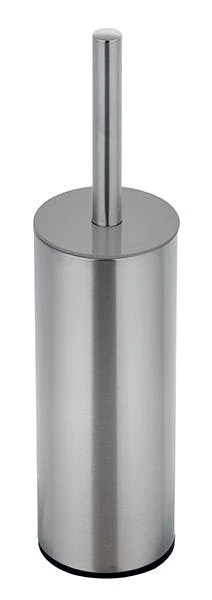MSV WC Bürste „Unna“ Aus Edelstahl Mit Hygienischem Behälter Anthrazit Grau