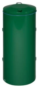 Abfallbehälter, f. innen/außen, 120l, HxØ 900x450mm, Korpus Stahl RAL1023 Var Abfallbehälter, F. Innen/außen, 120l, HxØ 900x450mm, Korpus Stahl RAL1023 -Sauberkeit Und Hygiene b2045dbc 3489 4b38 9f26 e247553af5c7