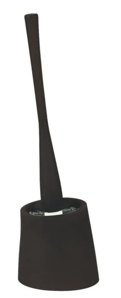 Spirella WC Bürste Klobürste Toilettenbürste Hochwertig „Move“ Mit Hygienischem Behälter ØxH: 12,5 X 40cm - Dunkelgrün -Sauberkeit Und Hygiene b774923e 579e 4b96 a9ee 3faf141b2896