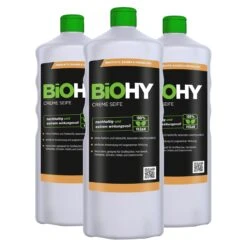 BiOHY Creme Seife (24x20l Kanister) | Hautschonende, Rückfettende Und Geruchsneutrale Handseife PHOSPHATFREI | Ohne Parfüm Und Farbstoffe -Sauberkeit Und Hygiene bf6456b1 935f 4d95 aeae 014876bb7558 2