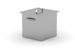 Edelstahl Gastro-Abfallbehälter | AISI 430 Qualität | BxT 40x50 -Sauberkeit Und Hygiene c5aa7944 7565 4bcc b026 9b6f28c2725f