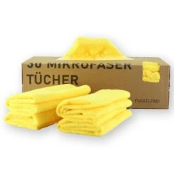 PLENTYFY | 50 Stück Mikrofasertücher Grau 30x30 Cm In Nachhaltiger Spenderbox | Saugstark & Waschbar | Fenstertücher | Spiegeltücher | Putztuch -Sauberkeit Und Hygiene c96410a5 00a1 4912 a068 eefab7348eb4 3