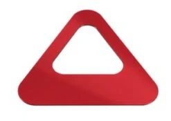 Auflagedeckel, F. Abfallbehälter 1x60l, Dreieckig, 1 Öffnung, Stahl, Blau -Sauberkeit Und Hygiene ca49dfd3 6060 48c3 9484 9acc57d24a72