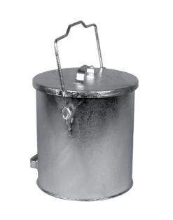 Mülleimer Zylindrisch 30 L, Mit Scharnierdeckel -Sauberkeit Und Hygiene d3148c1d 5f0f 446b a939 6db9a06ba605