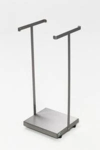 Edelstahl-Müllsackständer, 120l, HxBxT 940x370x330mm, Korpus Edelstahl