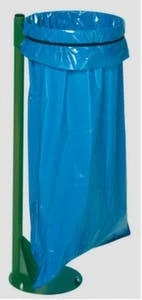 Var Müllsackständer, 120l, H 1020mm, Gestell Grün