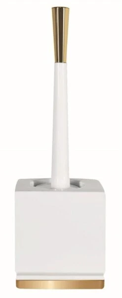 Spirella Roma WC Bürste Toilettenbürste Klobürste WC Garnitur Aus Porzellan Weiß/Silber -Sauberkeit Und Hygiene de6c1615 1916 4919 8454 b2a9bae81c4a