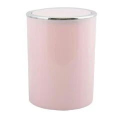 MSV Bad Serie "ASPEN" Design Kosmetikeimer Bad Treteimer Schwingdeckeleimer Abfallbehälter Mit Schwingdeckel 6 Liter (ØxH): Ca. 18,5 X 26 Cm Weiß -Sauberkeit Und Hygiene df51a550 918e 472f bebe f91bc40a4a5c 2