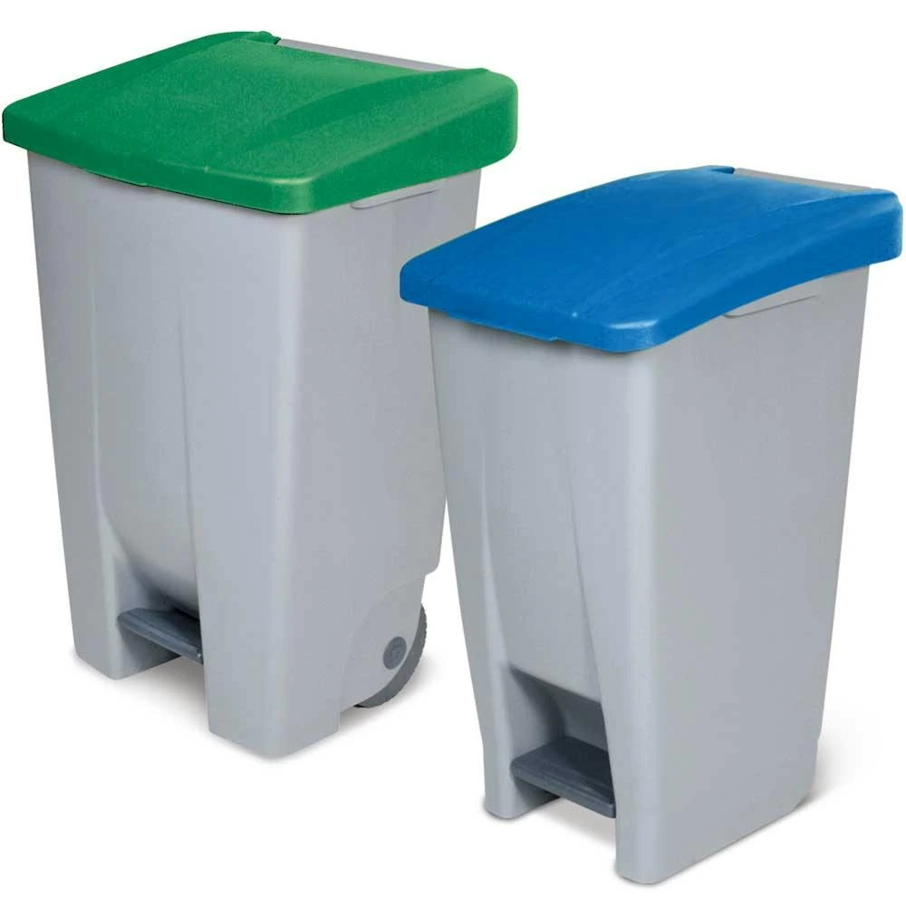 BRB 2 Tretabfallsammler Korpus grau, 60 Liter Deckel blau + 80 Liter Deckel rot BRB 2 Tretabfallsammler Korpus Grau, 60 Liter Deckel Blau + 80 Liter Deckel Rot -Sauberkeit Und Hygiene e10b1181 897b 48bf 900b 76eed6b12b03