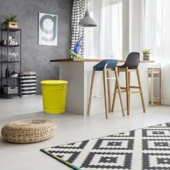 Jinfa 2er-Set Retrodesign Mülleimer Mit Griffen Und Deckel + 30 Müllbeutel | Gelb | 62L -Sauberkeit Und Hygiene e469e782 7507 4704 aaf3 9ab16d16d767