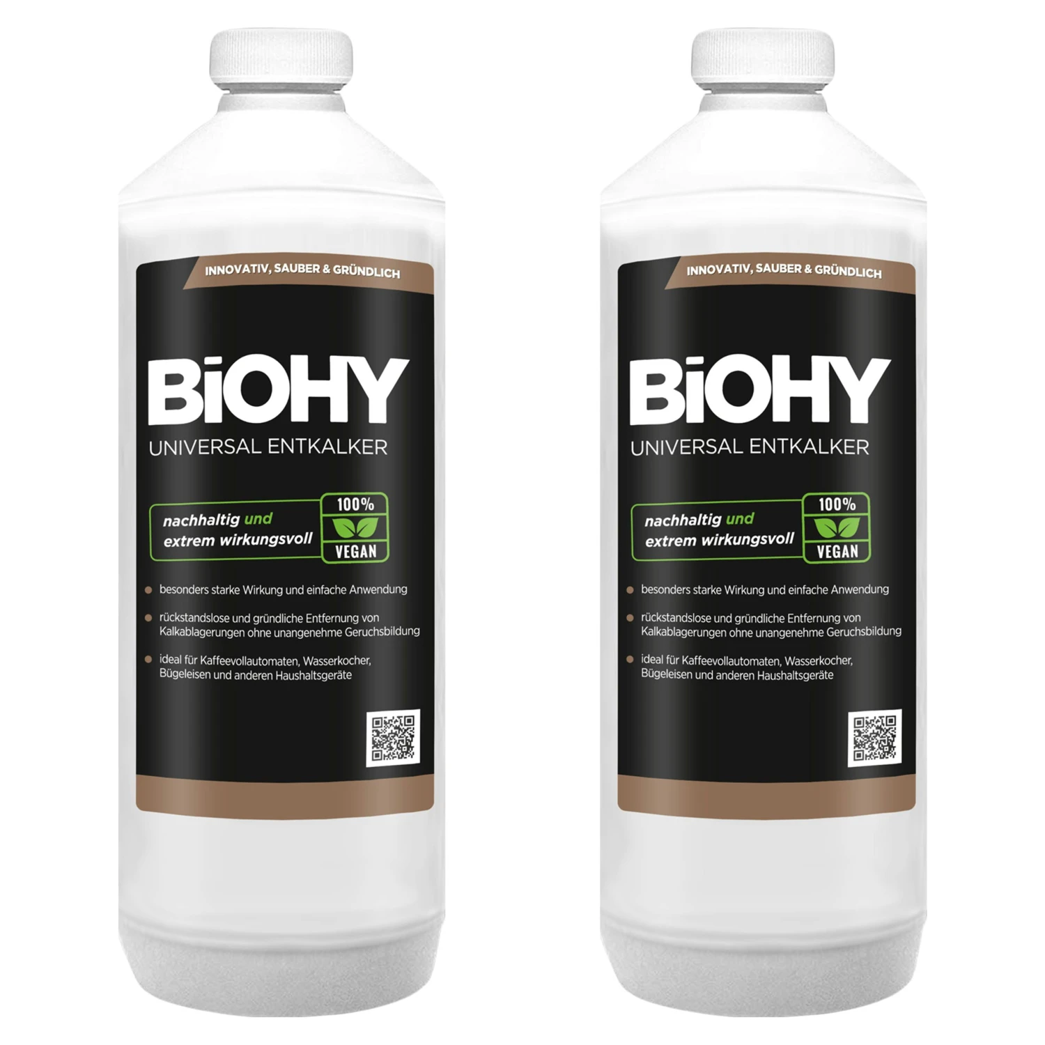 BiOHY Universal Entkalker (3x1l Flasche) | Konzentrat für 20 Entkalkungsvorgänge pro Flasche | Kompatibel mit allen Kaffeevollautomaten BiOHY Universal Entkalker (3x1l Flasche) | Konzentrat Für 20 Entkalkungsvorgänge Pro Flasche | Kompatibel Mit Allen Kaffeevollautomaten -Sauberkeit Und Hygiene fd542967 a374 45f2 a221 69953263e5d8 4