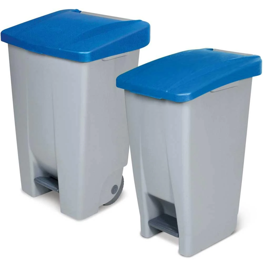 BRB 2 Tretabfallsammler Korpus grau, 60 Liter Deckel blau + 80 Liter Deckel rot BRB 2 Tretabfallsammler Korpus Grau, 60 Liter Deckel Blau + 80 Liter Deckel Rot -Sauberkeit Und Hygiene fde58c5c c67b 4383 92b1 3f304cc972ee