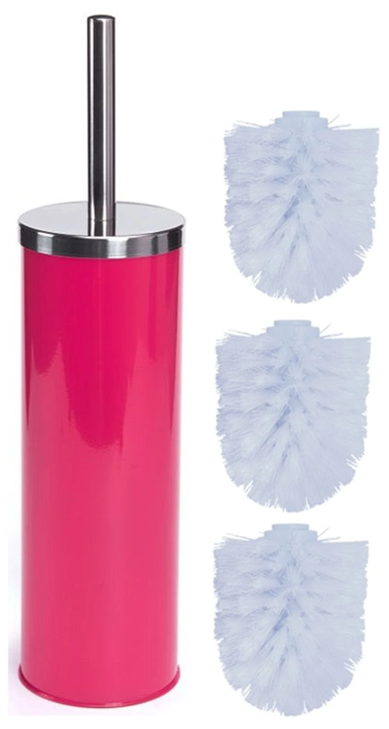MSV WC Bürste Toilettenbürste WC Garnitur Klobürste „Miami“ mit hygienischem Behälter Pink + 2 Ersatzbürstenköpfe MSV WC Bürste Toilettenbürste WC Garnitur Klobürste „Miami“ Mit Hygienischem Behälter Pink + 2 Ersatzbürstenköpfe -Sauberkeit Und Hygiene fe69e3fd 74ca 47da 8ea8 4103552bb8b8